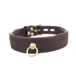 BOUND Nubuck Leather Choker with ‘O’ Ring