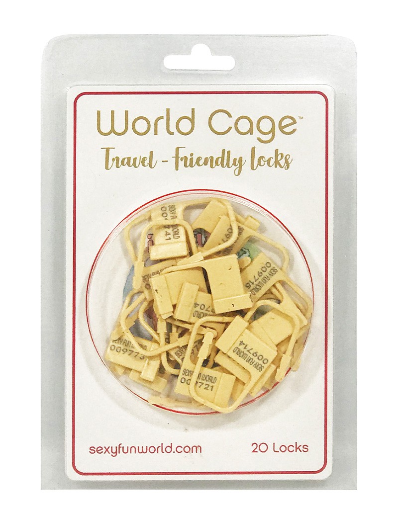 World Cage - Travel Friendly Locks (20 pieces)