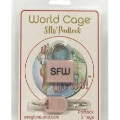 Bondage Play - World Cage SFW Padlock